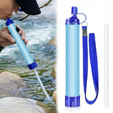 Paille Filtrante “AquaRescue Mini” | Filtre à Eau Portable 4 Étapes – Camping & Survie